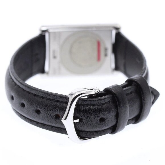 CARTIER Tank Basculante W1011158 Beige Dial Quartz Ladies Watch - Picture 3 of 11